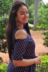 Poojitha Ponnada At Darshakudu Movie Press Meet